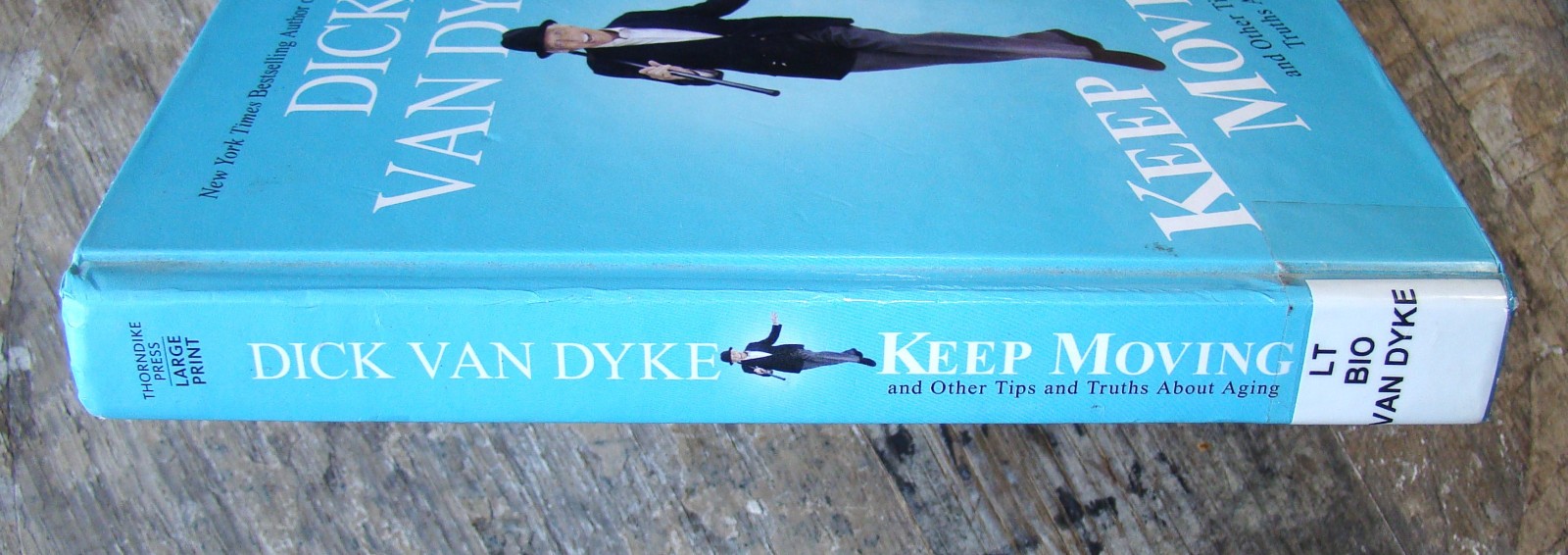 Keep Moving ~2016 HC LARGE PRINT~ Dick Van Dyke Comedy Autobiography TV Movies