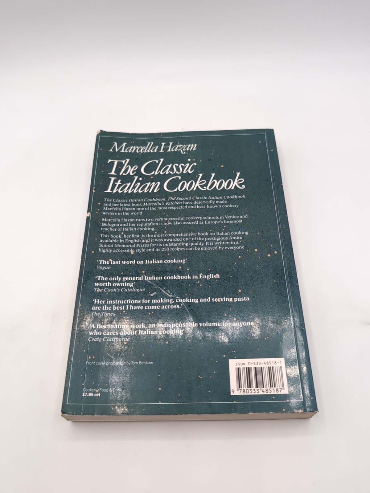 Rare vintage book**The Classic Italian Cookbook, Hazan, Marcella paperback