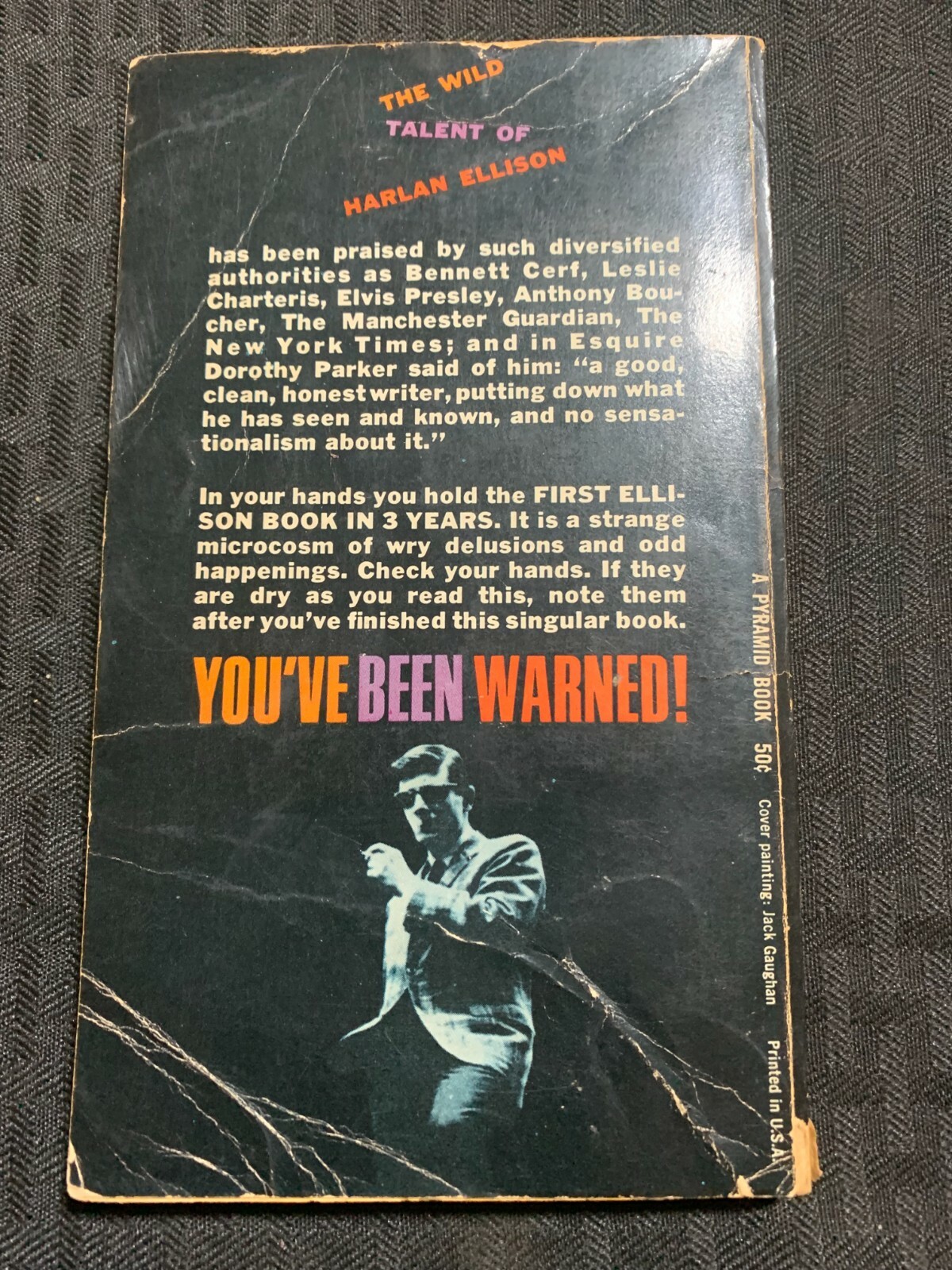 1965 PAINGOD by Harlan Ellison VG- 3.5 1st Pyramid R-1270 Paperback / Fisherman