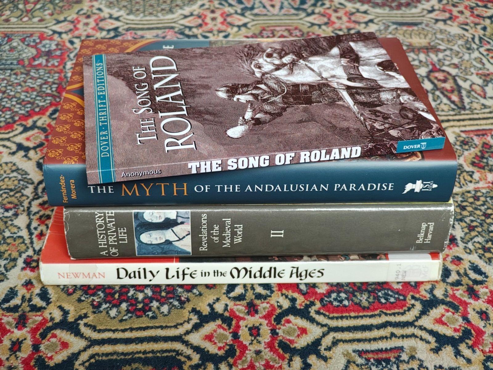 Lot of Books on Medieval History, Literature, Sociology (Roland,Andalusia,Spain)