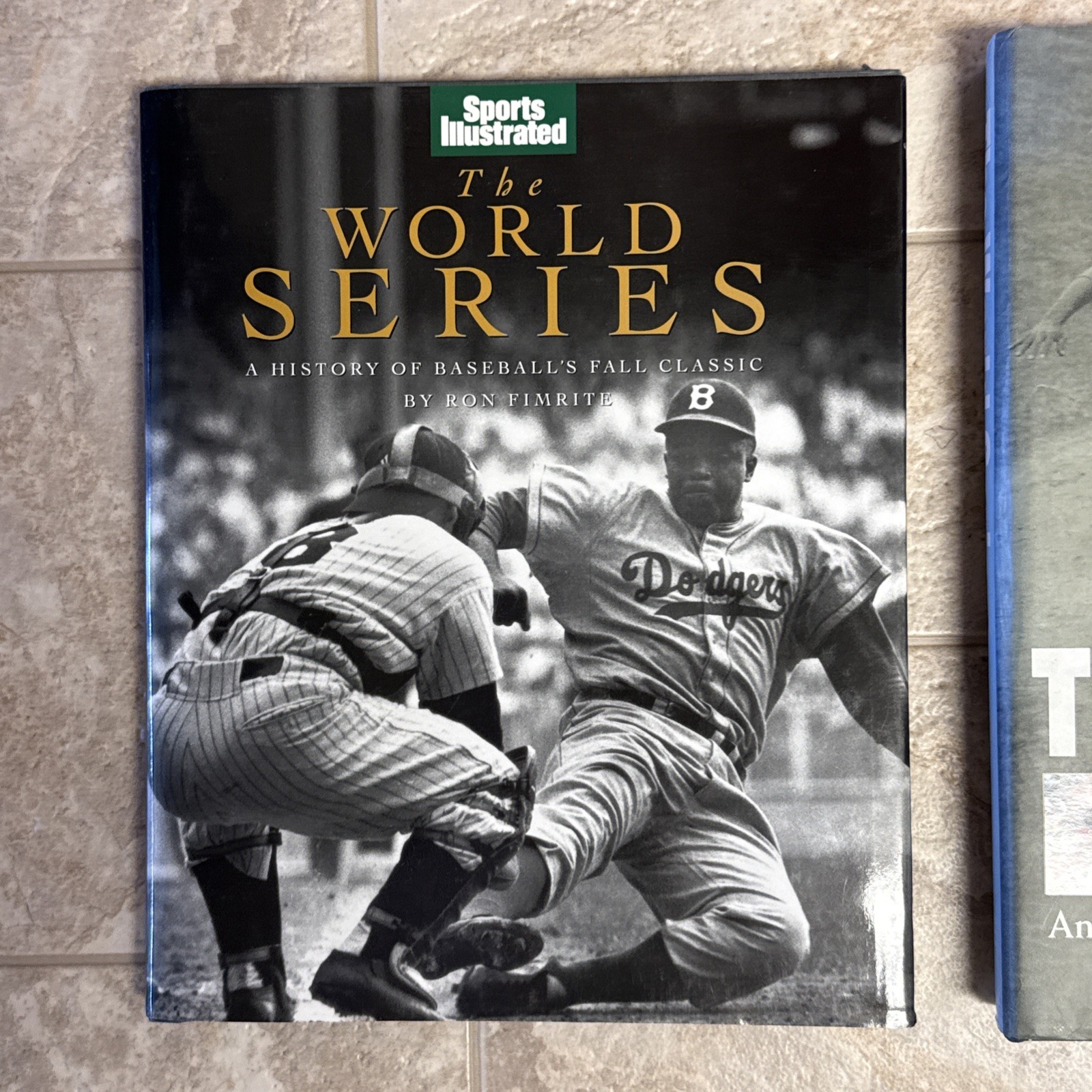 MLB World Series Book Lot of 2 Large Books