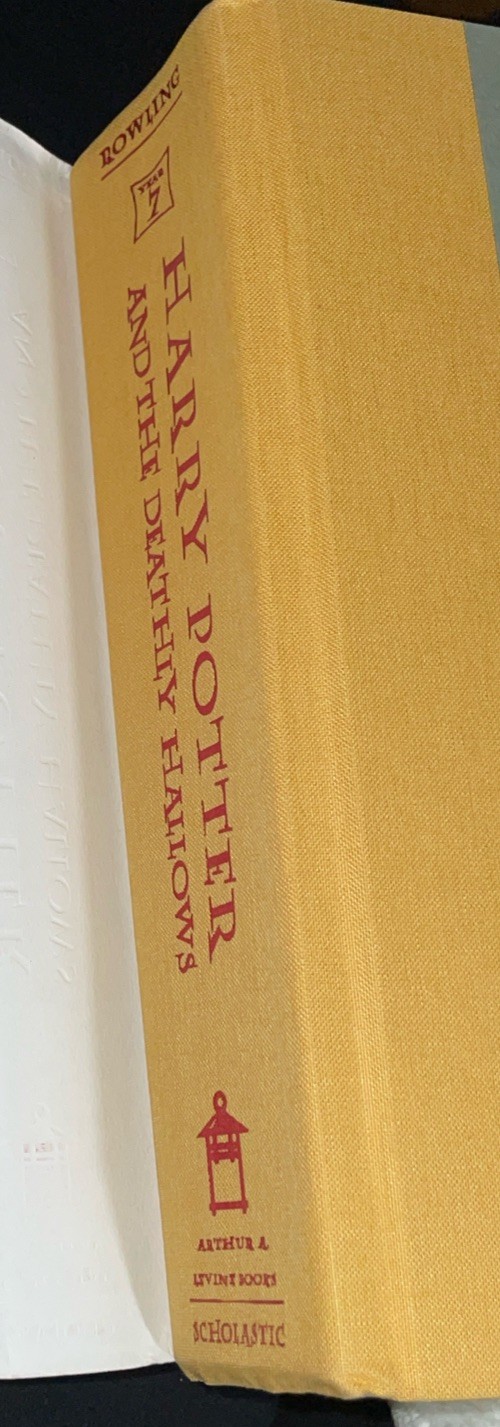 Harry Potter and the Deathly Hallows J.K. Rowling 1st/1st 2007 RARE Page Errors