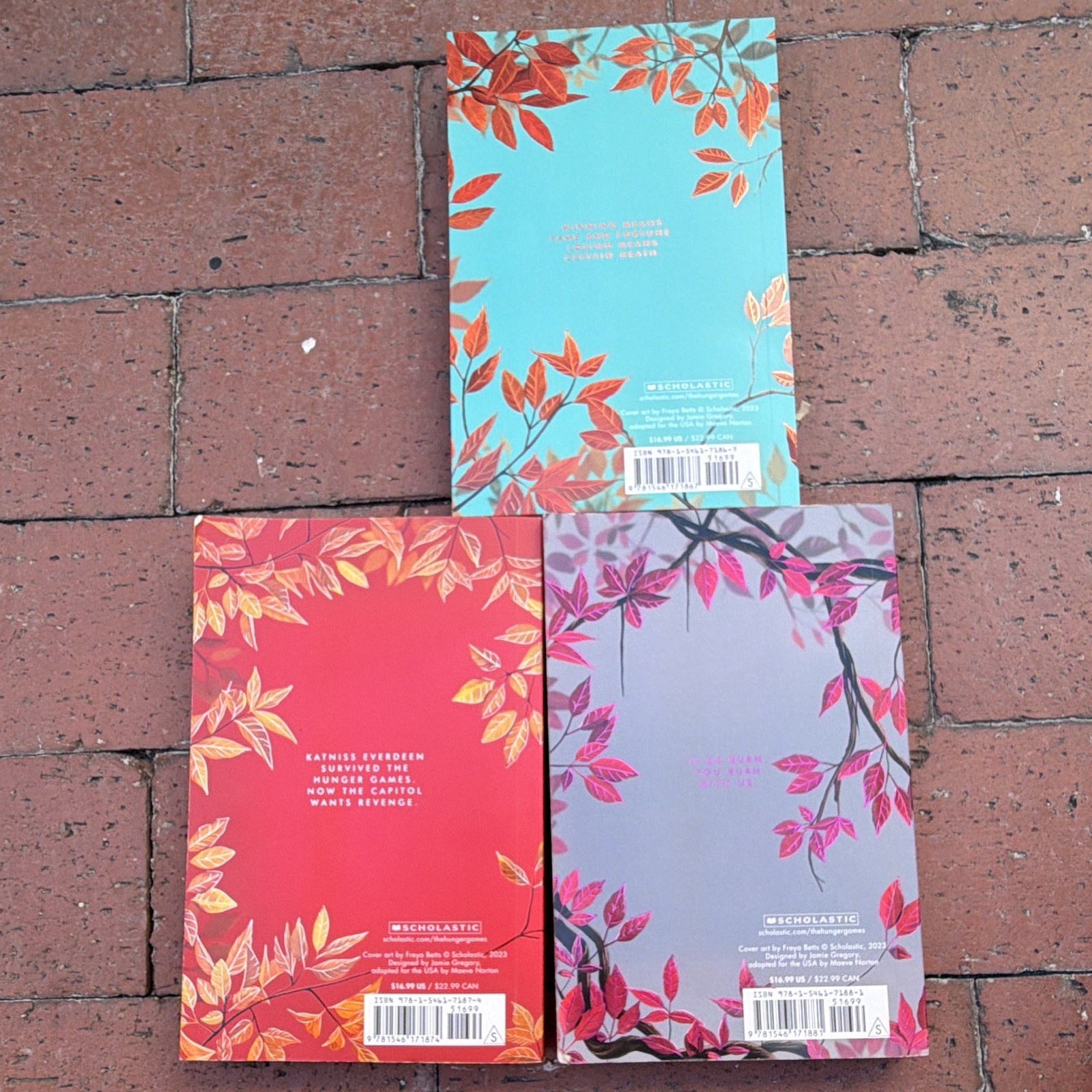 Suzanne Collins The Hunger Games Trilogy Box Set (Catching Fire, Mockingjay)
