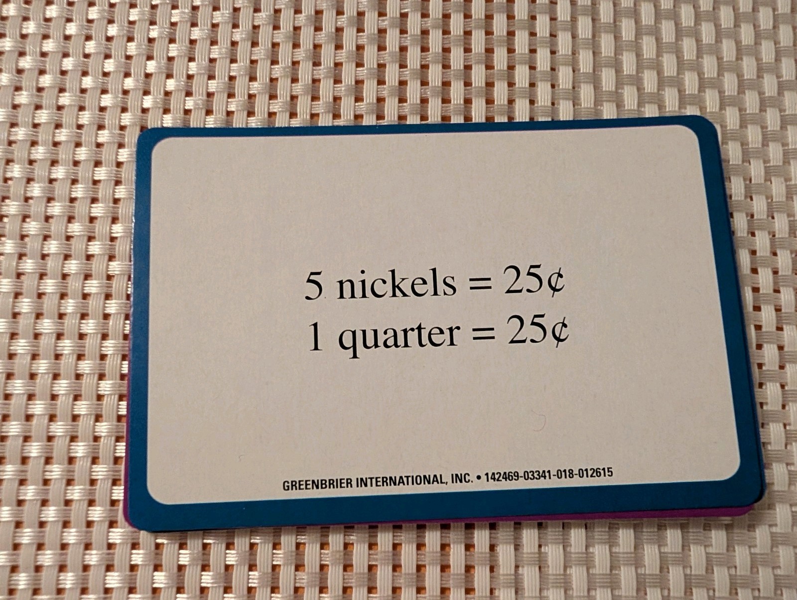 First Grade MONEY FLASH CARDS Kids 36 Cards ~ Grade 1 Learning NEW