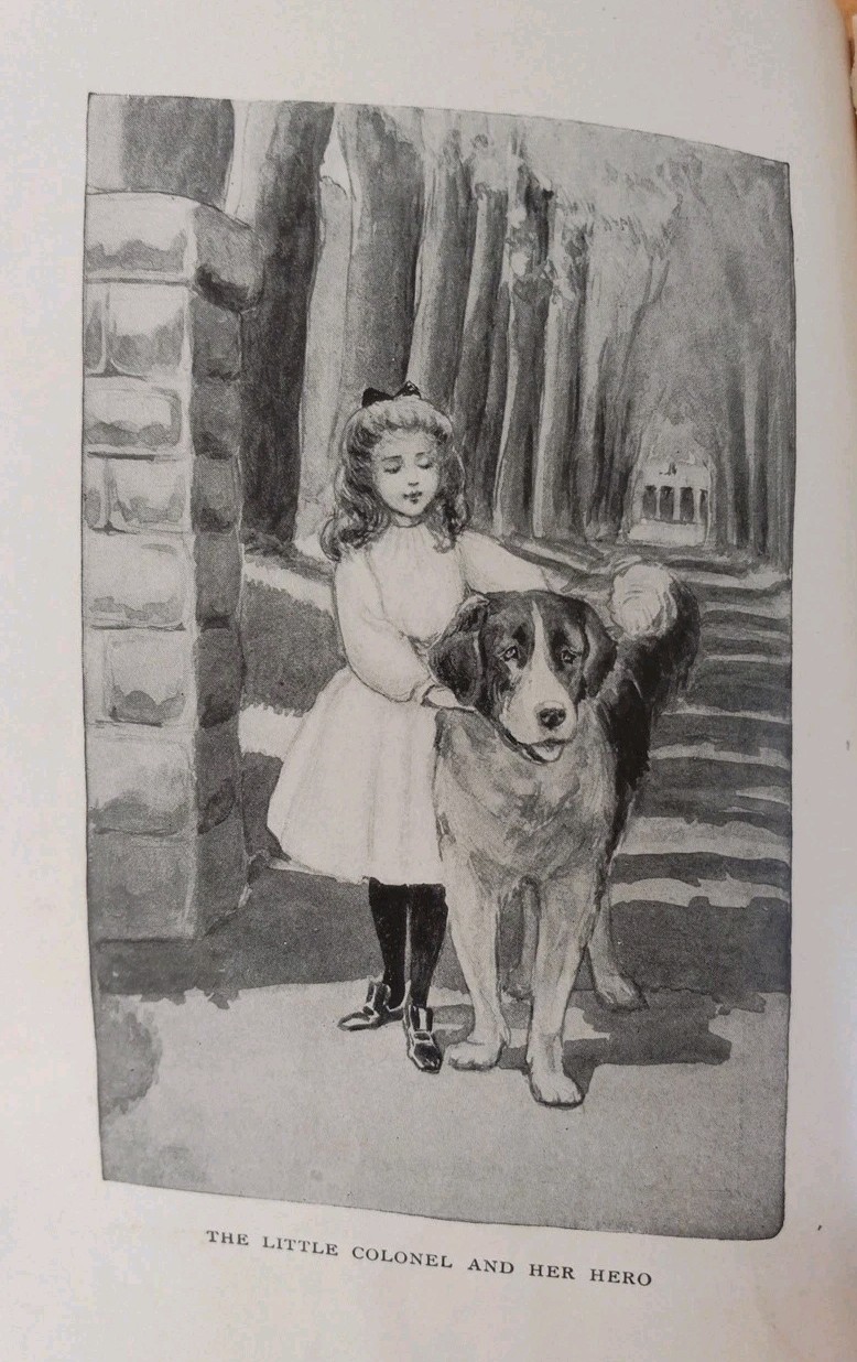 Antique Little Colonel’s Hero, Annie Fellows Johnston, 1910, Decrative Binding