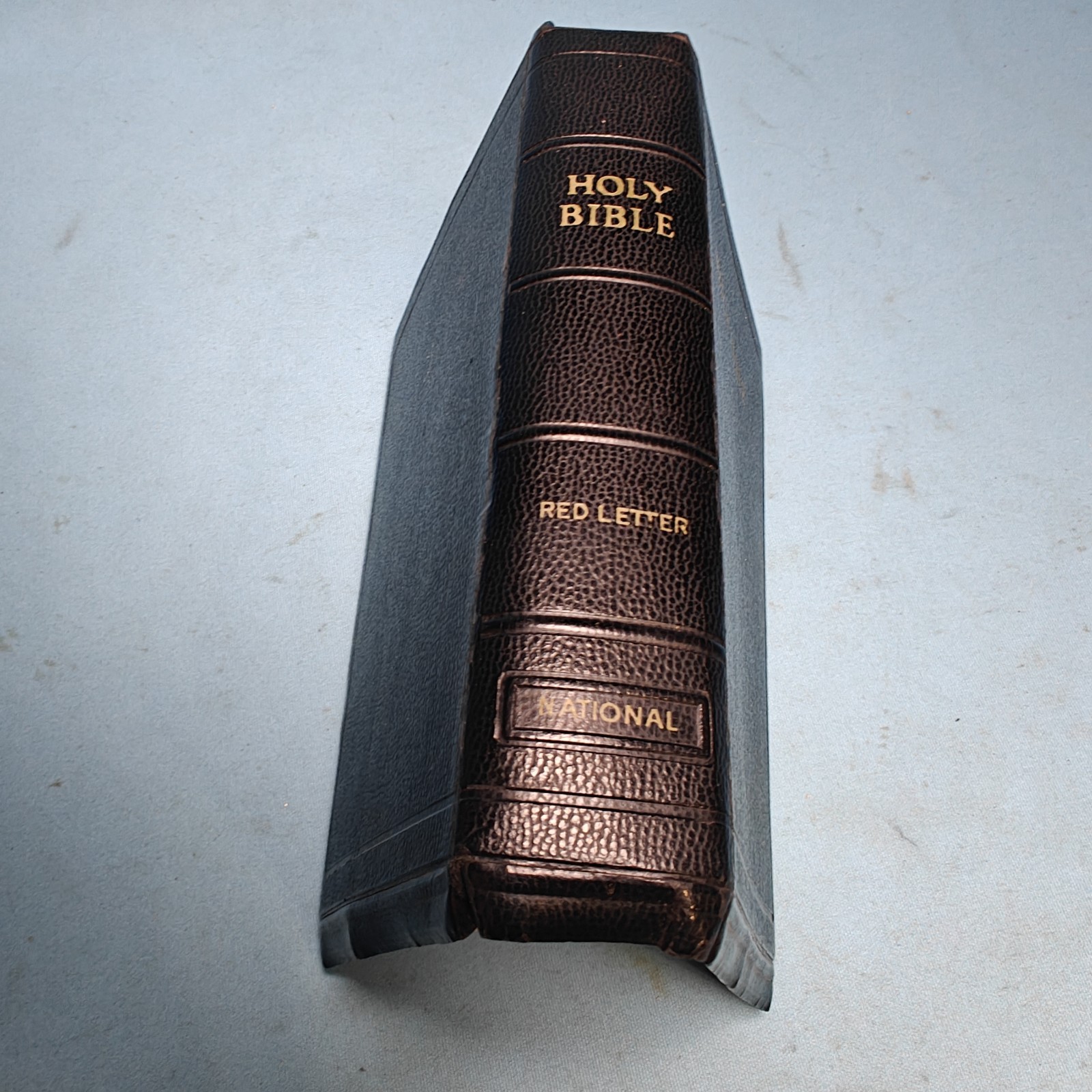 Holy Bible Red Letter National Bible Press Leather