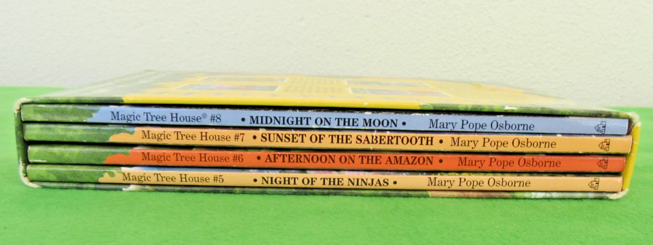 MAGIC TREE HOUSE BOX SET BOOKS #5-8 BY MARY POPE OSBORNE – TRADE PB; 2002