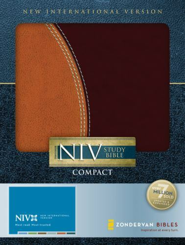 Zondervan NIV Study Bible, Compact by Zondervan