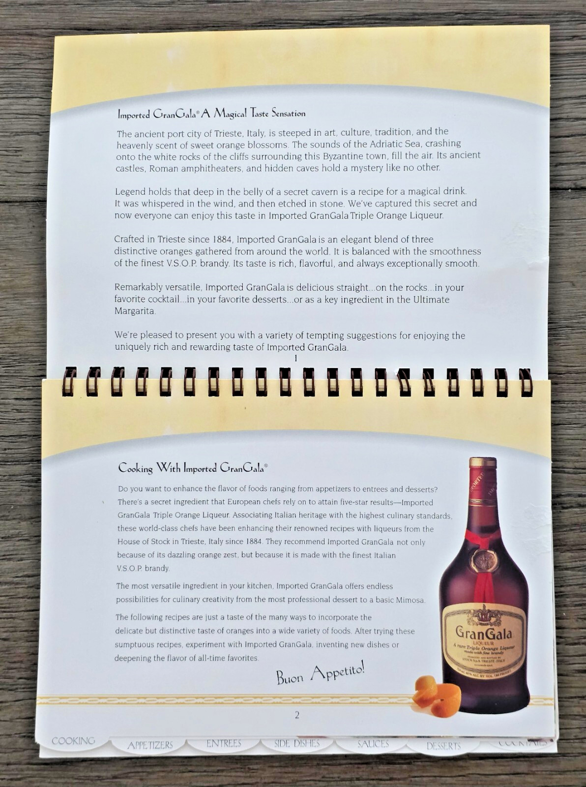 GRAN GALA Triple Sec Recipes with a Twist for Food and Drink Recipes 18 Pages