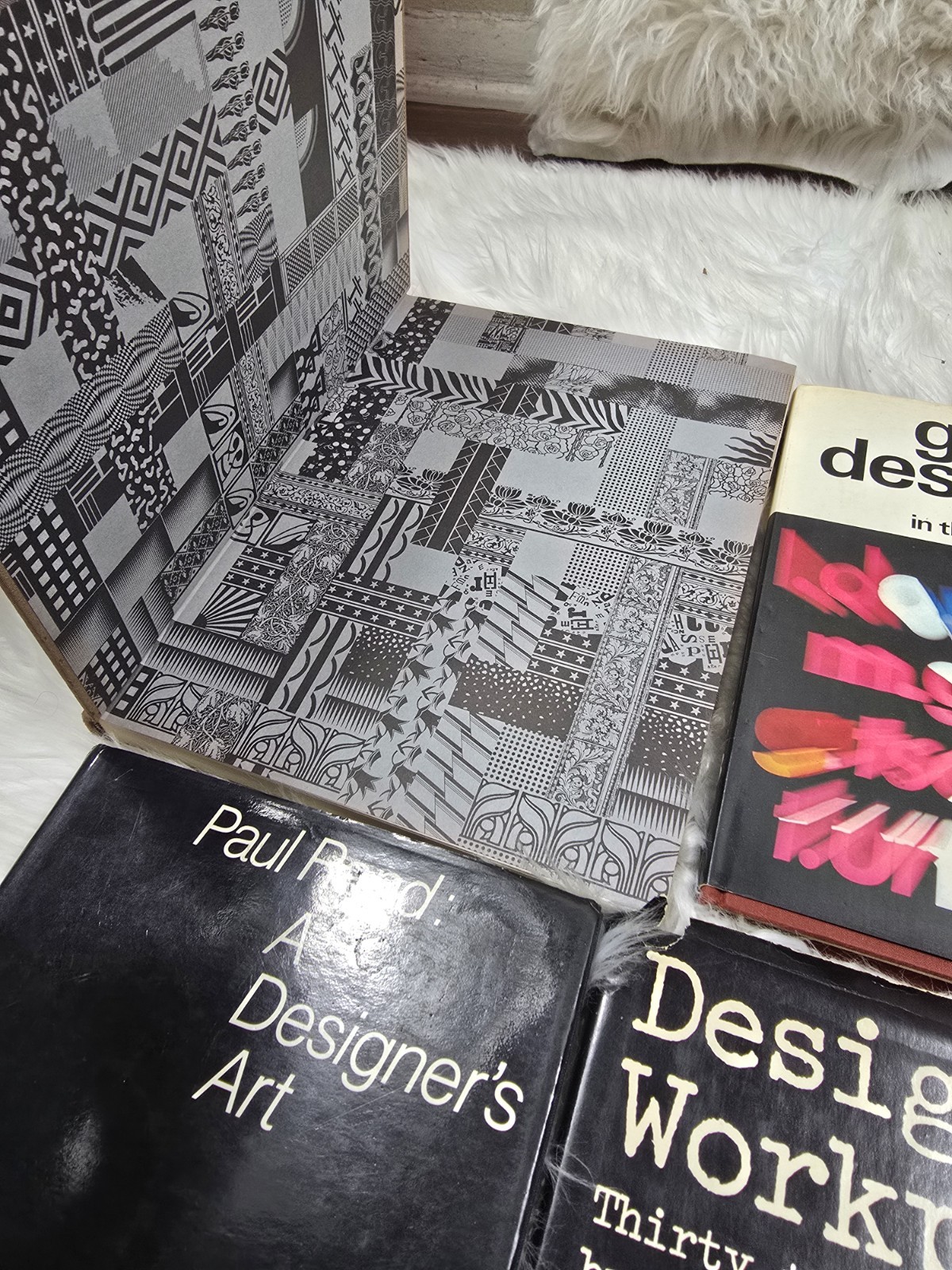 6 Vintage Lot Of Graphic Design Museum Art Paintings Books How To Bundle Lot B5