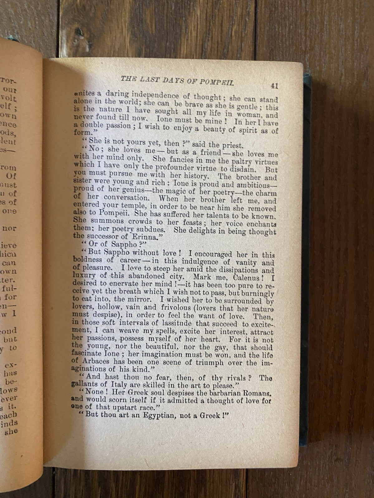 The Last Days of Pompeii by Sir E Bulwer-Lytton Published by Lupton Hardcover
