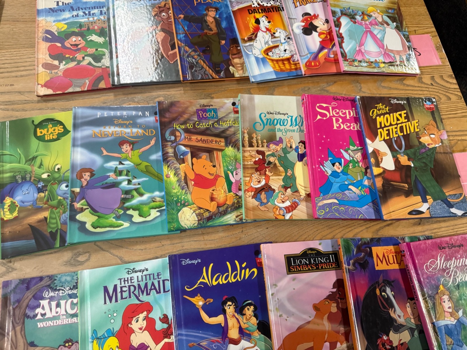 Lot of 33 Disney’s Wonderful World of Reading Hardcover Children’s Books