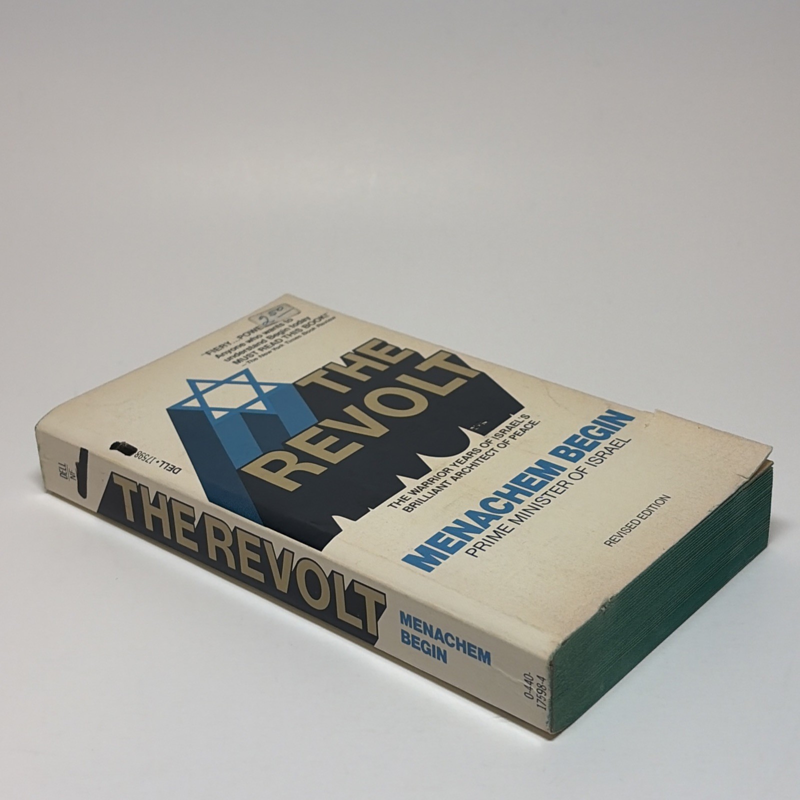The Revolt – Menachem Begin 1978 PB Israel Prime Minister Middle East History