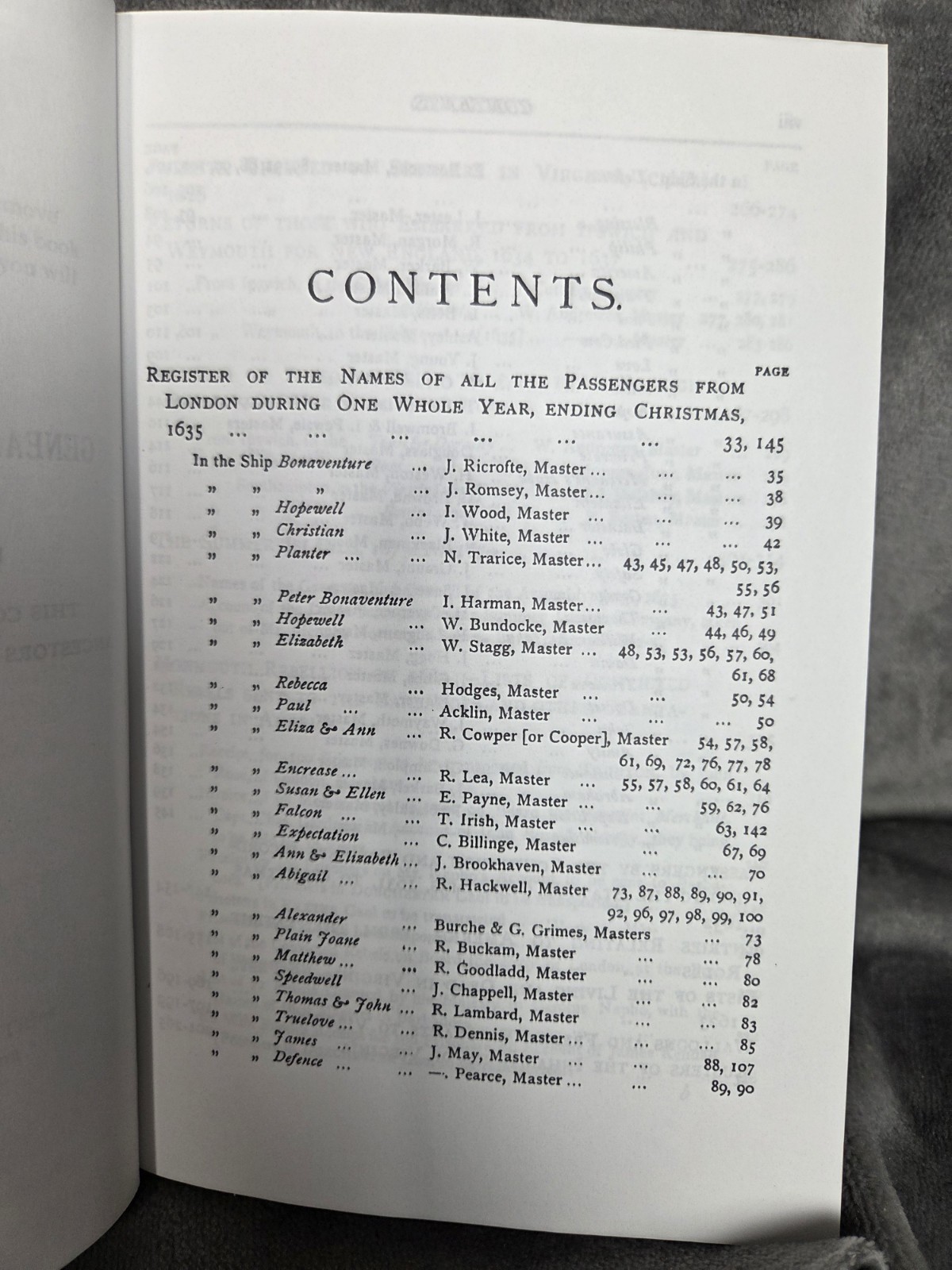 Original Lists Of Persons Of Quality Facsimile Paperback Heritage Classic 2001