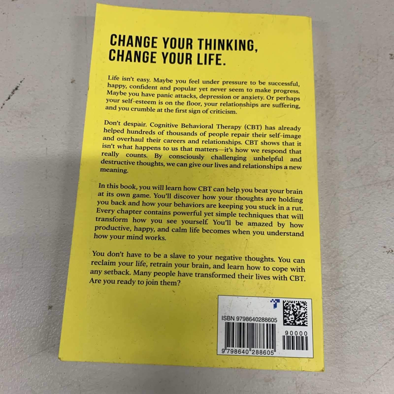 Cognitive Behavioral Therapy: Simple Techniques Olivia Telford Paperback FREE SH