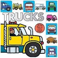 Lift-the-Flap Tab: Trucks; Lift-the-Flap T- board book, Roger Priddy, 0312515820