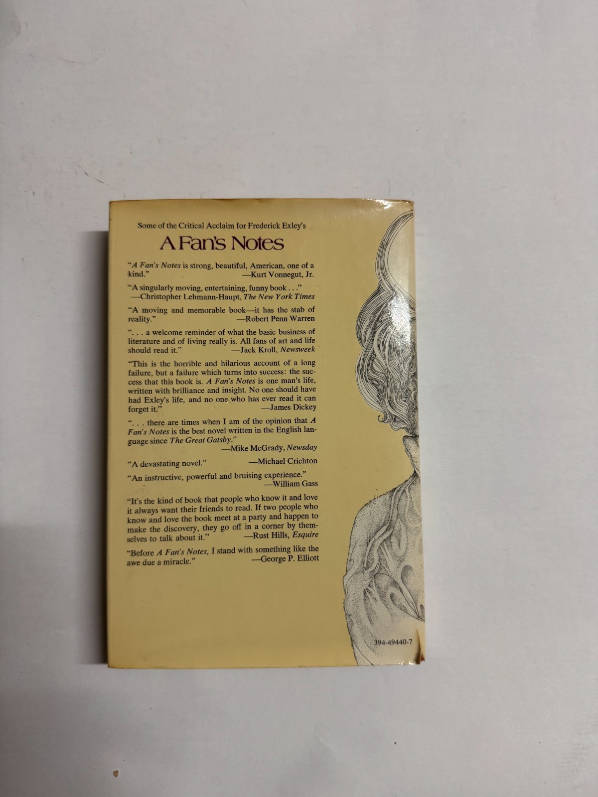 1975 Pages From A Cold Island Frederick Exley 1st Edition Hardcover DJ B#6