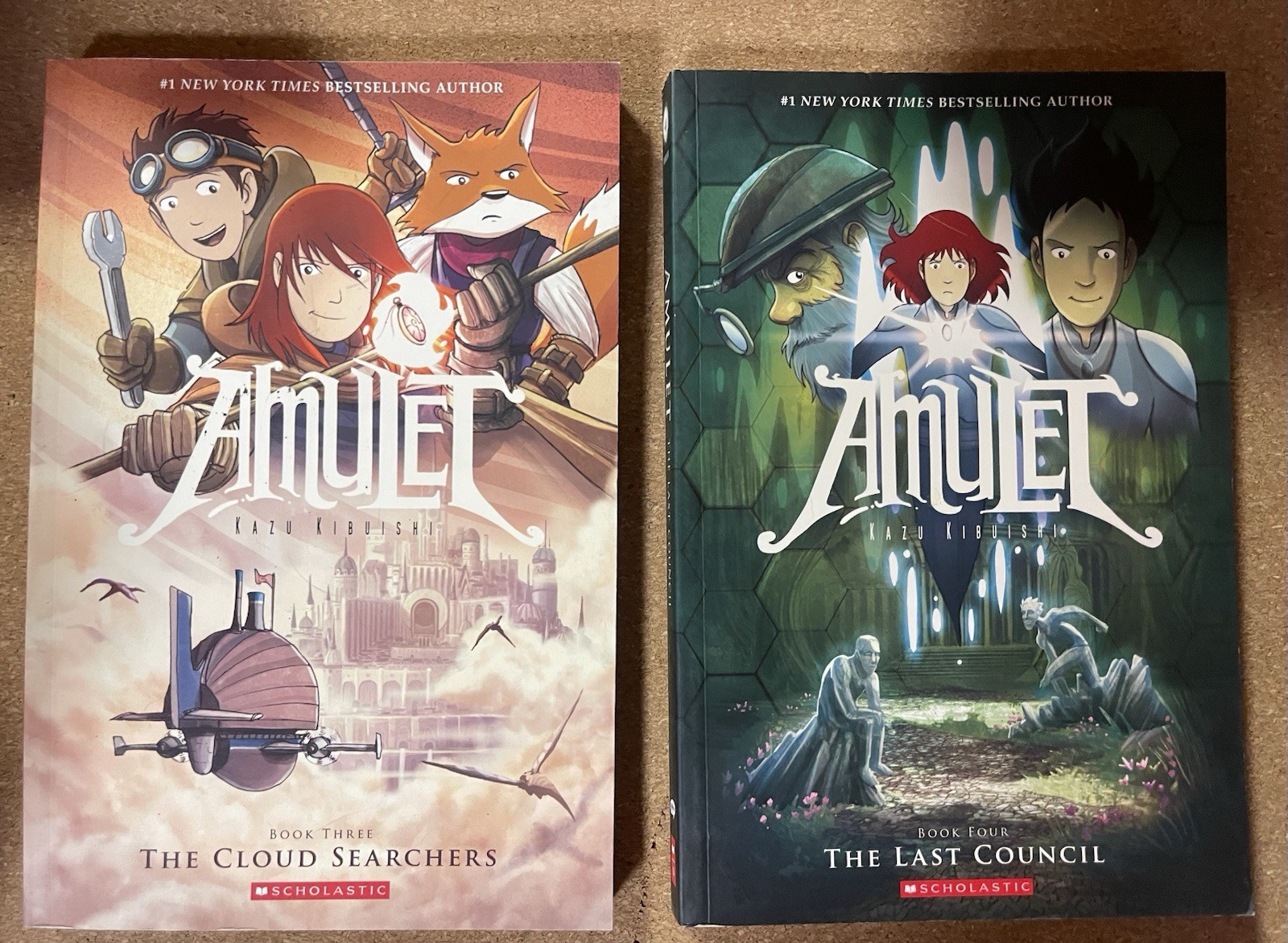 AMULET Kazu Kibuishi #1-8 Box Set Collection, Graphic Scholastic, 1st Edition