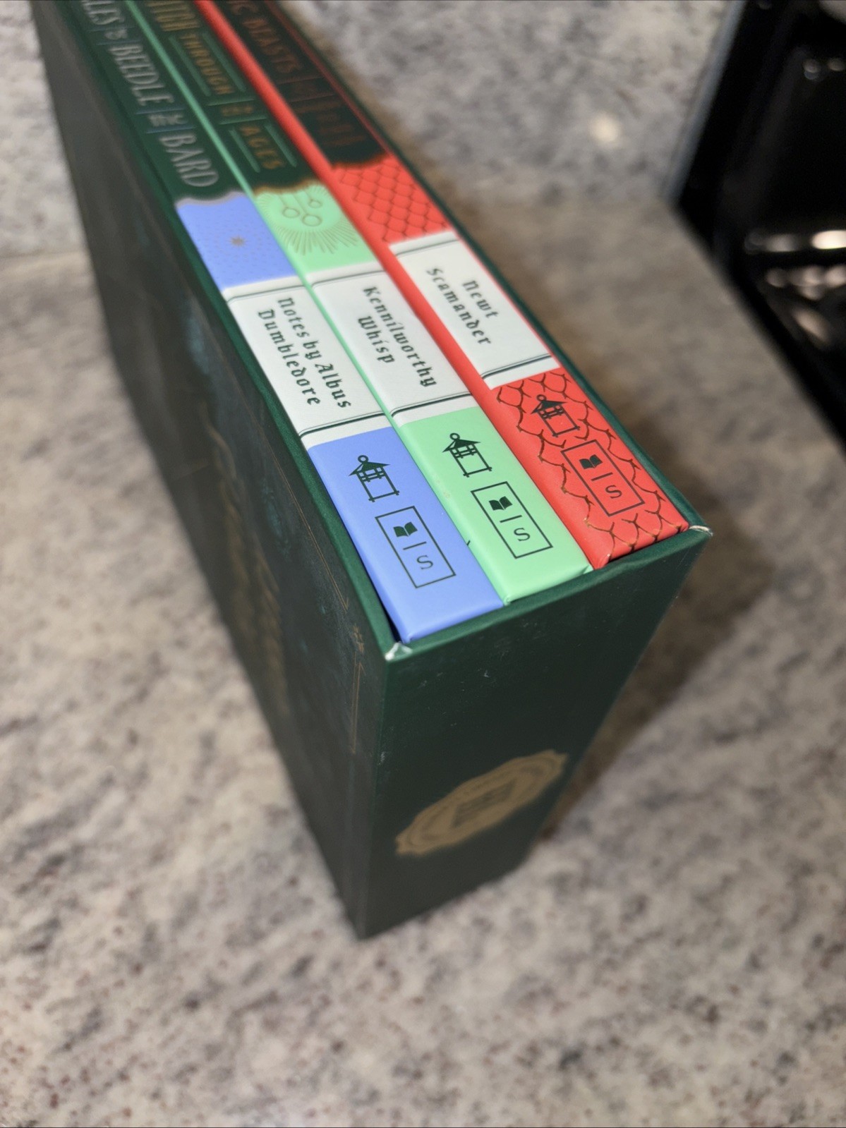 The Hogwarts Library hardcover book box set (3-book collection) J.K. Rowling