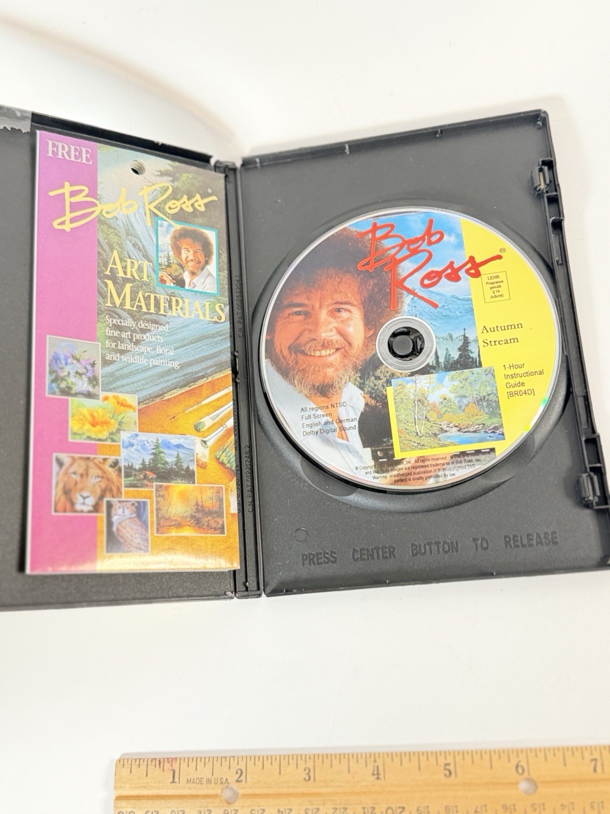 Bob Ross Joy of Painting 6 Book Set Vol 24 25 26 28 29 31 & DVD Autumn Stream