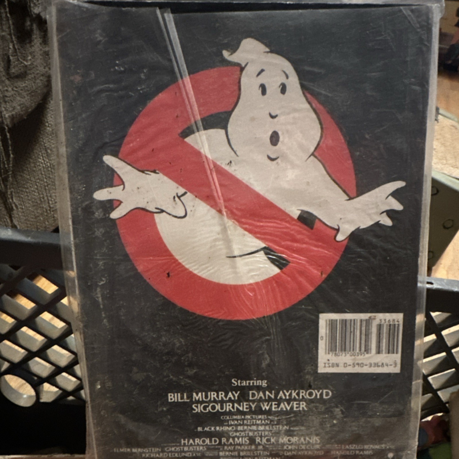 Ghostbusters Vintage 1980s Paperback Film/TV Adaptation by Ivan Reitman