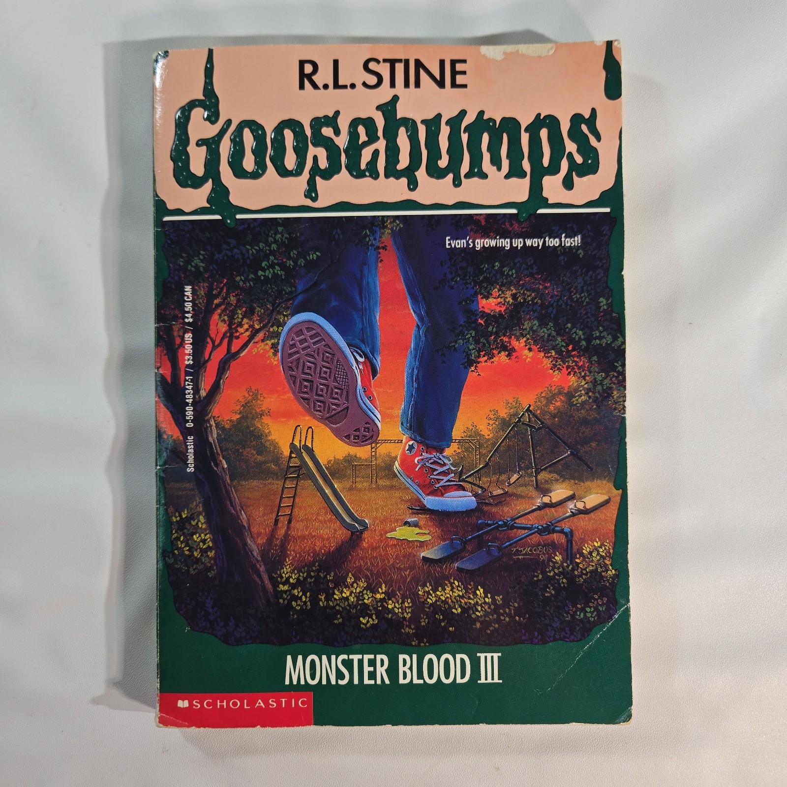 Goosebumps Ser.: Monster Blood 3 R. L. Stine (#29 Trade Paperback) First Print