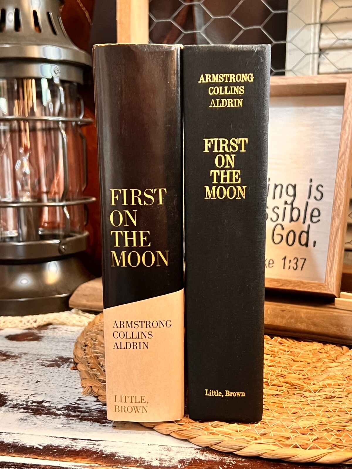 First on the Moon: Voyage with Armstrong, Collins, Aldrin by Farmer, 1970 HC/DC
