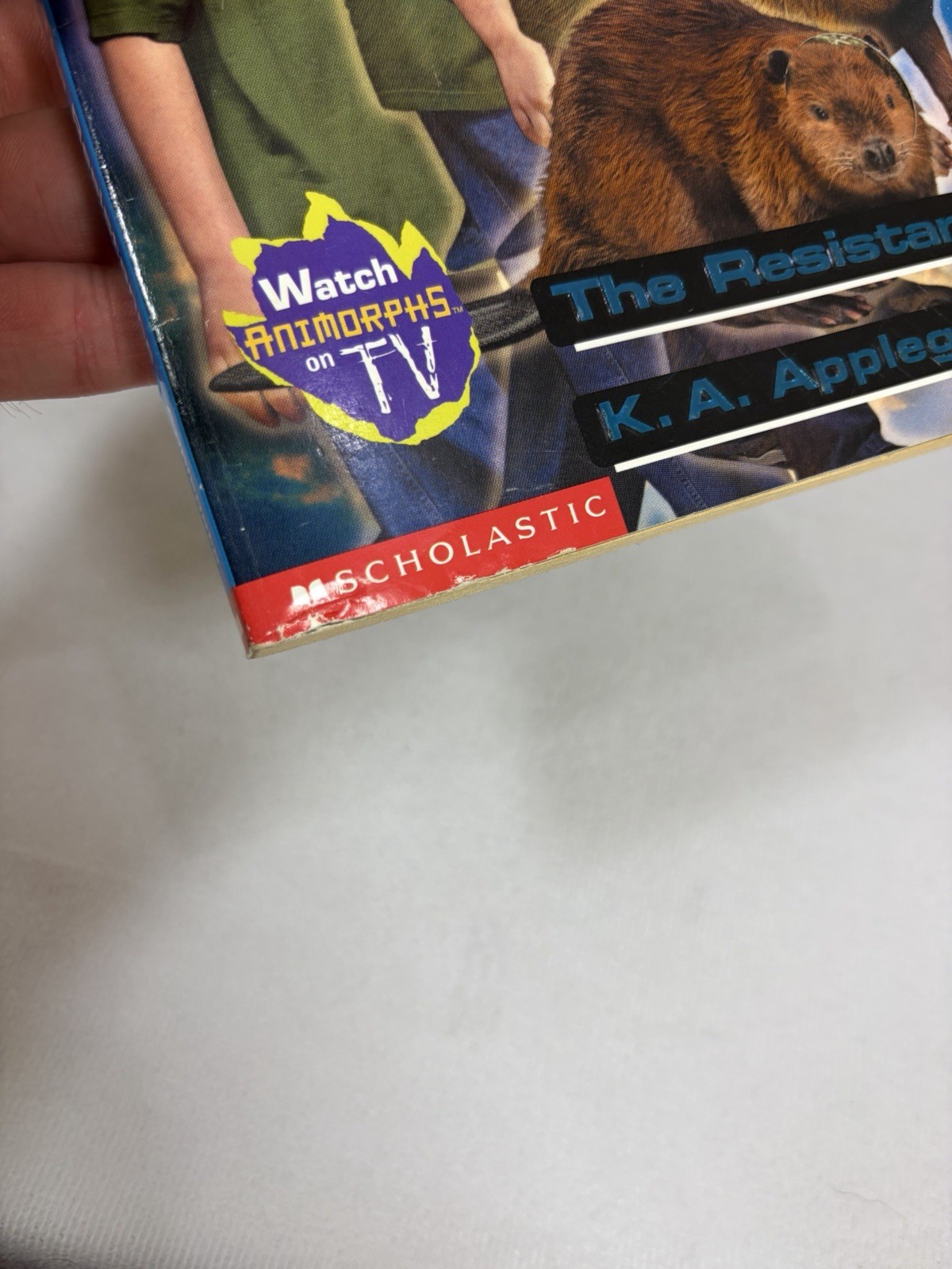 Animorphs #47 The Resistance Paperback Book 1st Printing 1st Edit K.A. Applegate