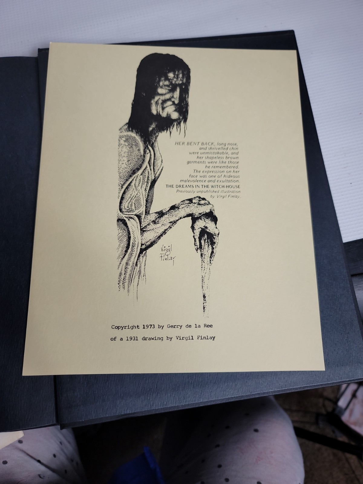 The Book of Virgil Finlay / Artwork by The Late Artist VG Condition