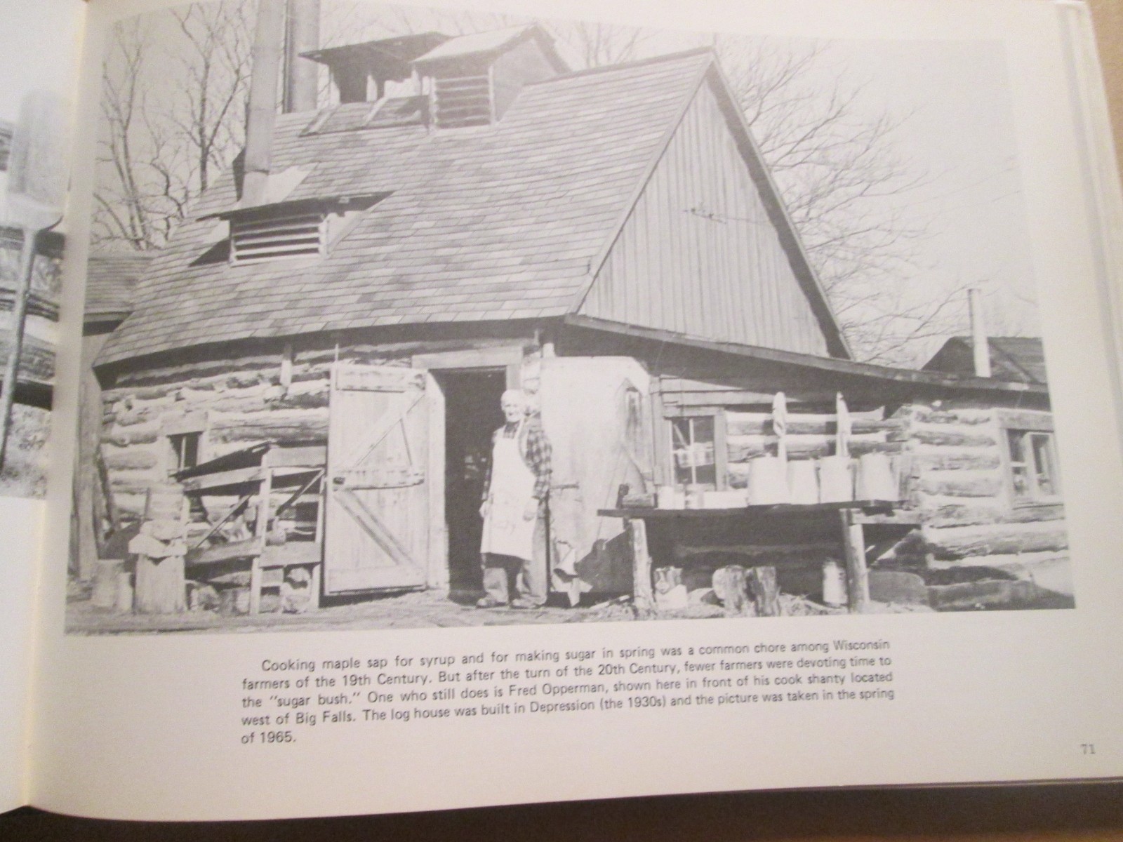 SIGNED Photo Album of the Past Pioneer Scenes Central Wisconsin Malcolm Rosholt