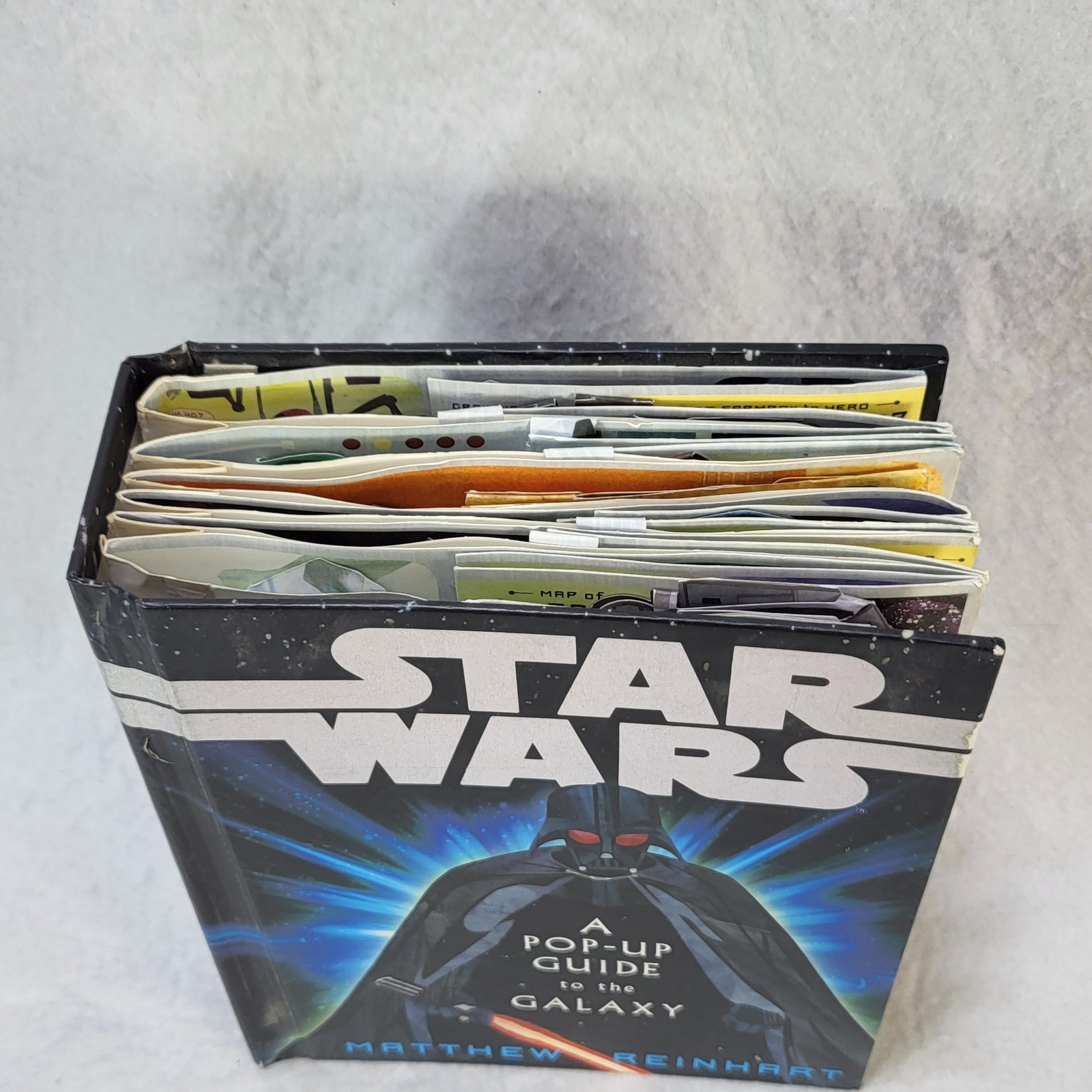 Star Wars A Pop-Up Guide to the Galaxy Matthew Reinhart Hardcover 3D Book