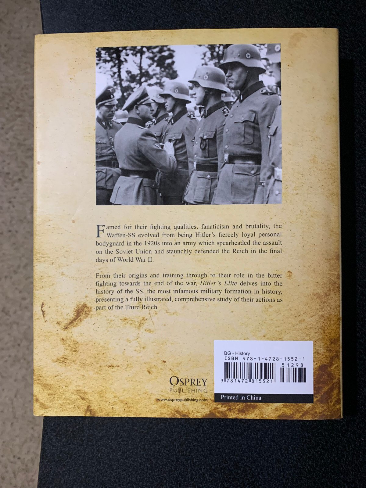 Hitler’s Elite The SS 1939-45 by Chris McNab (Hardcover)