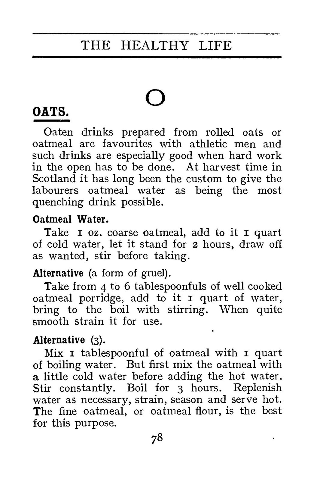 The Healthy Life Beverage Cook Book “1911” 125 Pages