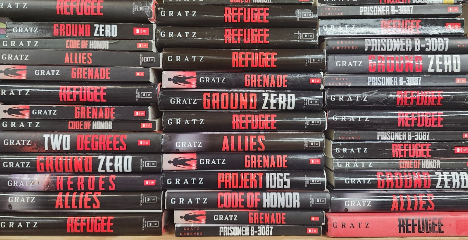 Complete Set Series – Lot of 9 Alan Gratz Series Collection Book Set