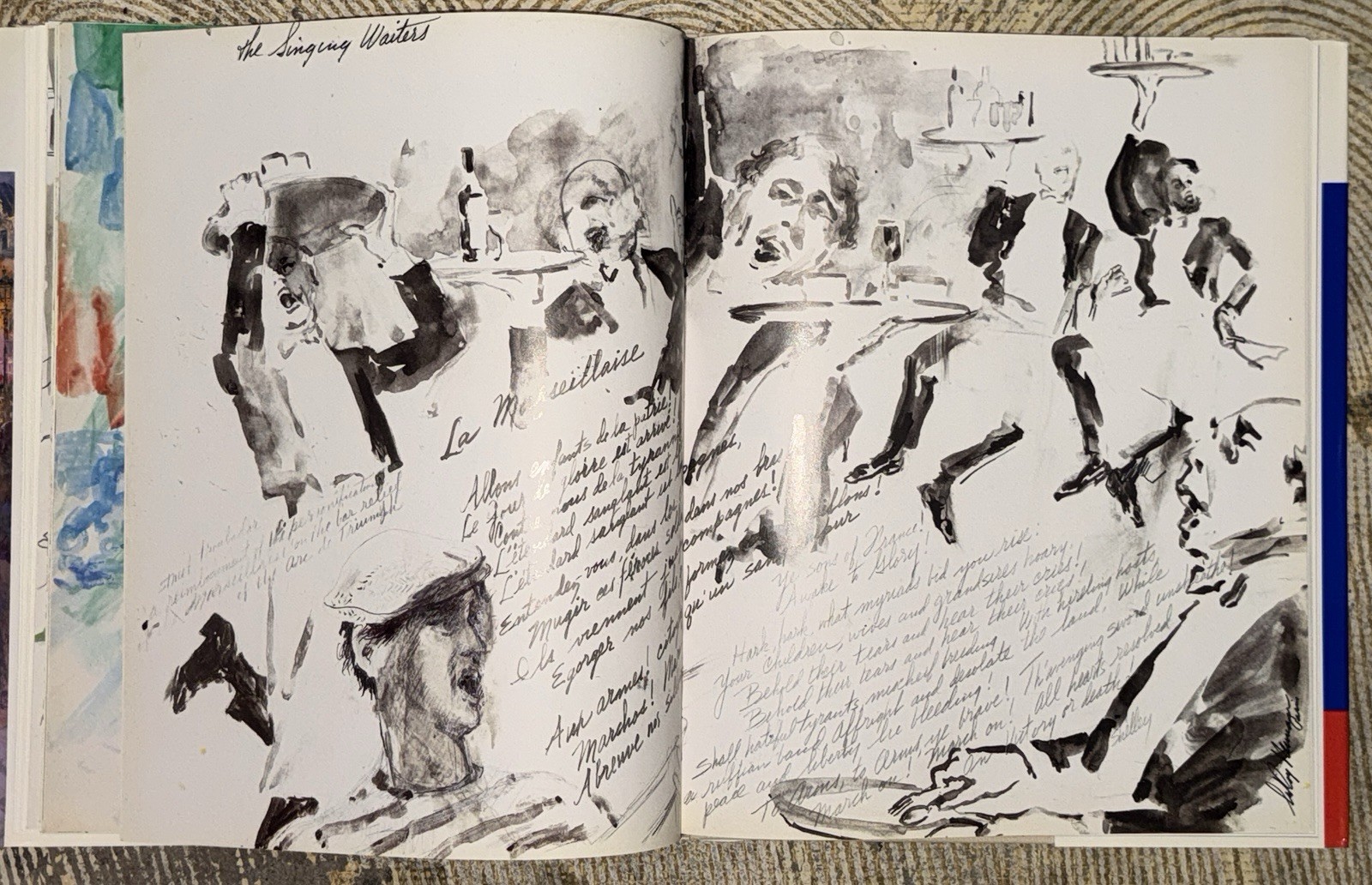 1994 LEROY NEIMAN AN AMERICAN IN PARIS HARDCOVER BOOK – GREAT PRINTS – I 1415