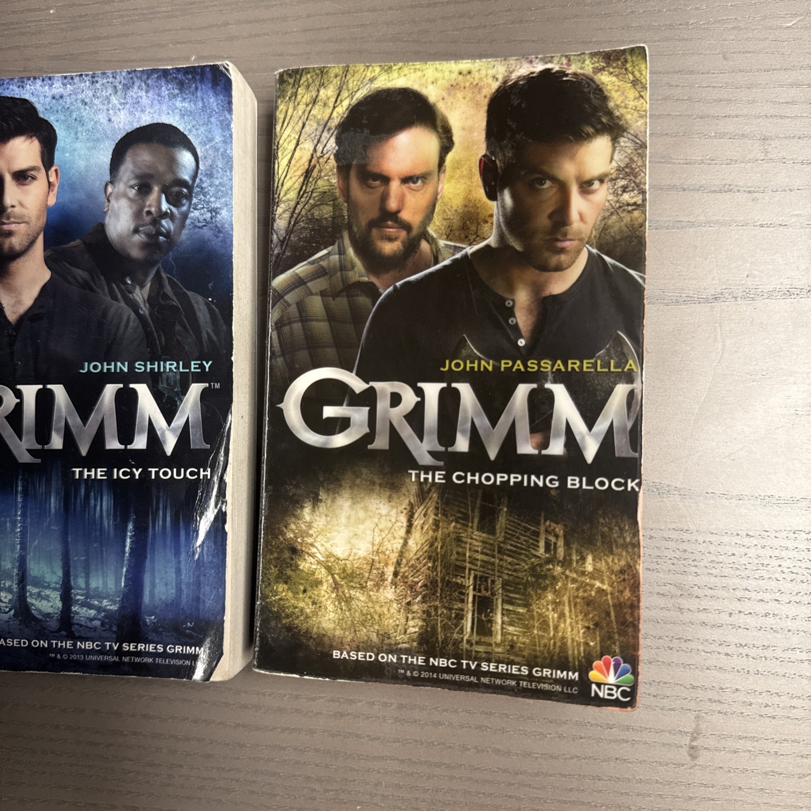 Grimm Complete 3-Book Series Set RARE NBC TV Show Icy Touch, Chopping PB Used