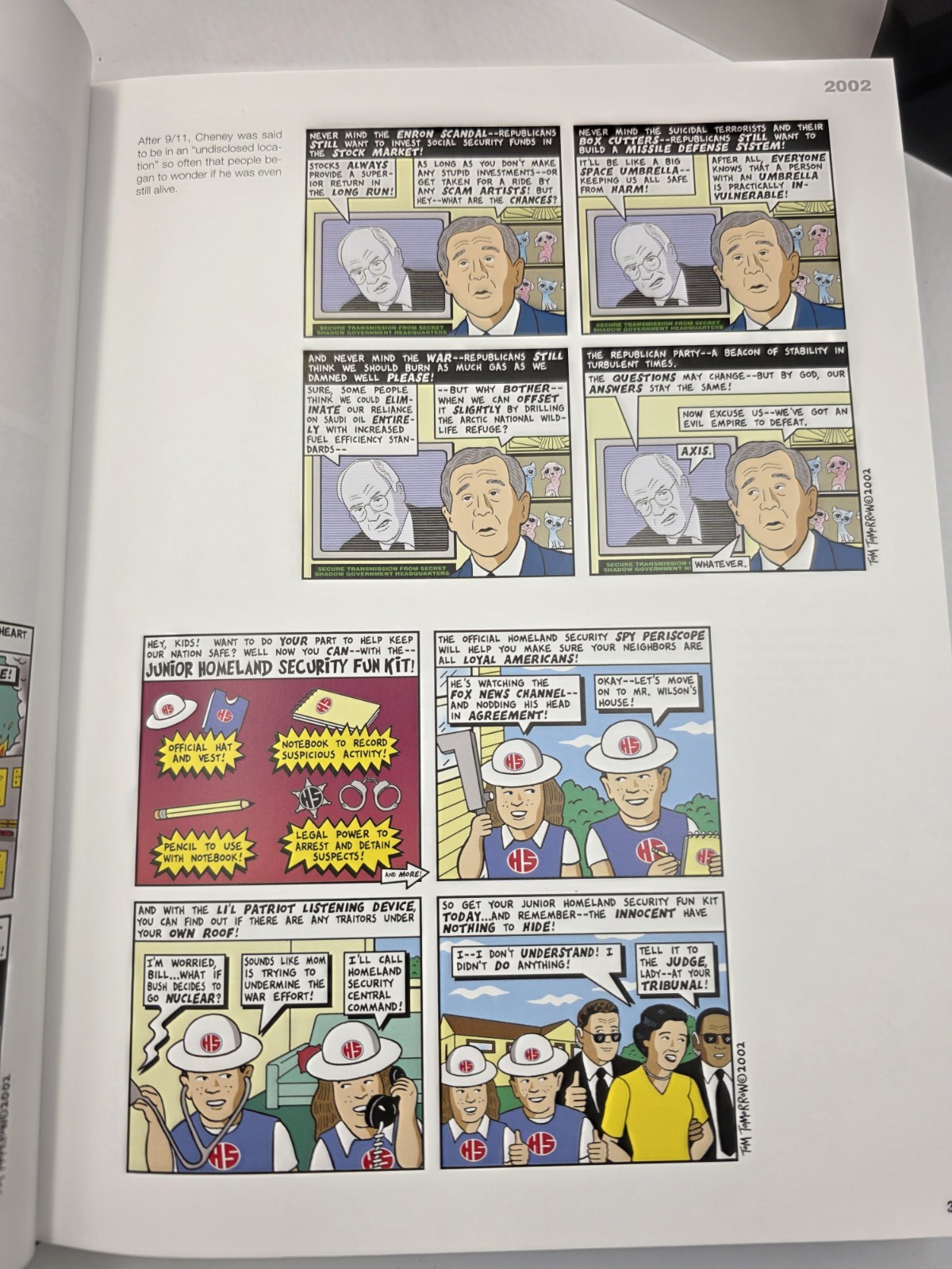 Tom Tomorrow 25 Years Vol 1 & 2 Dan Perkins Comic Art Hardcover Set + Bonus