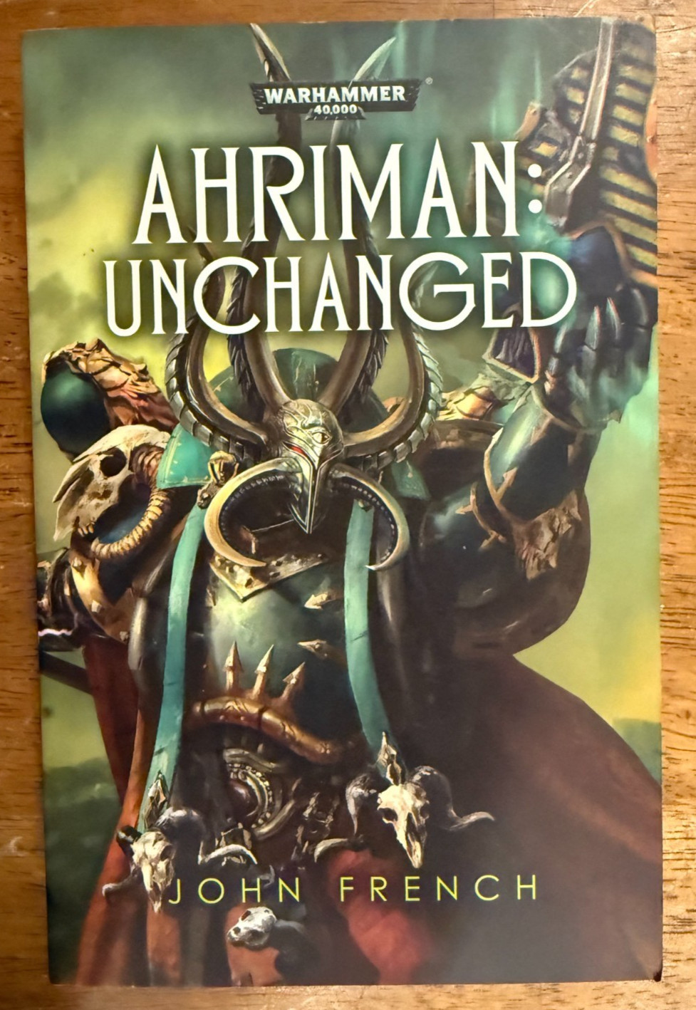 WARHAMMER AHRIMAN UNCHANGED By John French TPB 1st Edition 1st printing