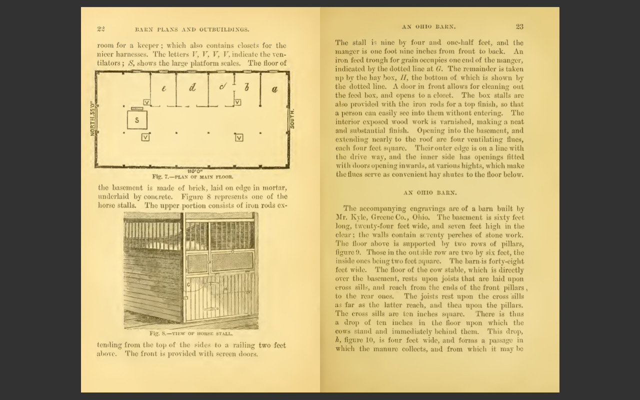 Barn Plans and Outbuildings: 257 Illustrations (1881 Edition) PDF E-Book CD-ROM