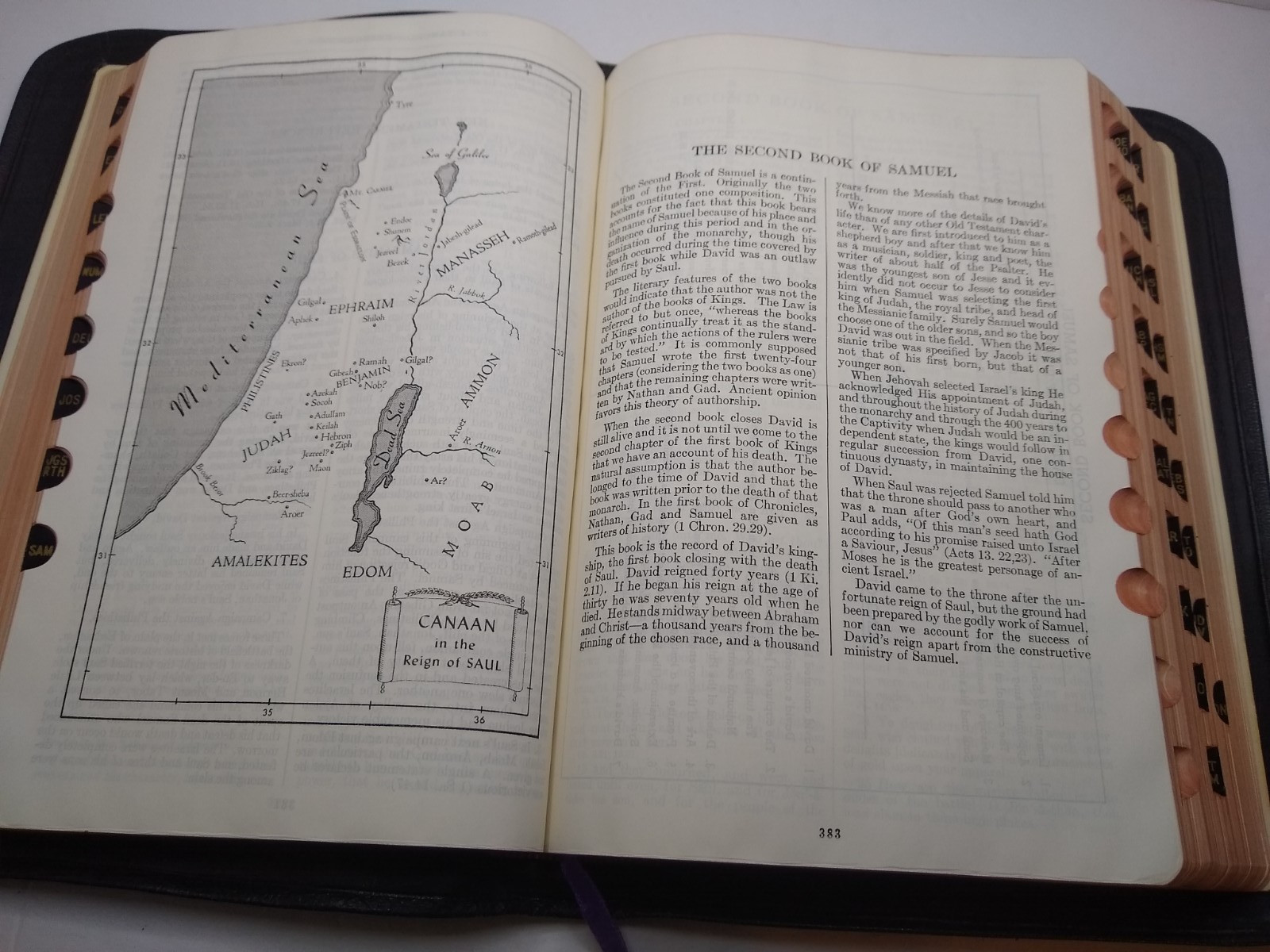 Holy Bible New Analytical Indexed Edition Dictionary Concordance Dickson 1950
