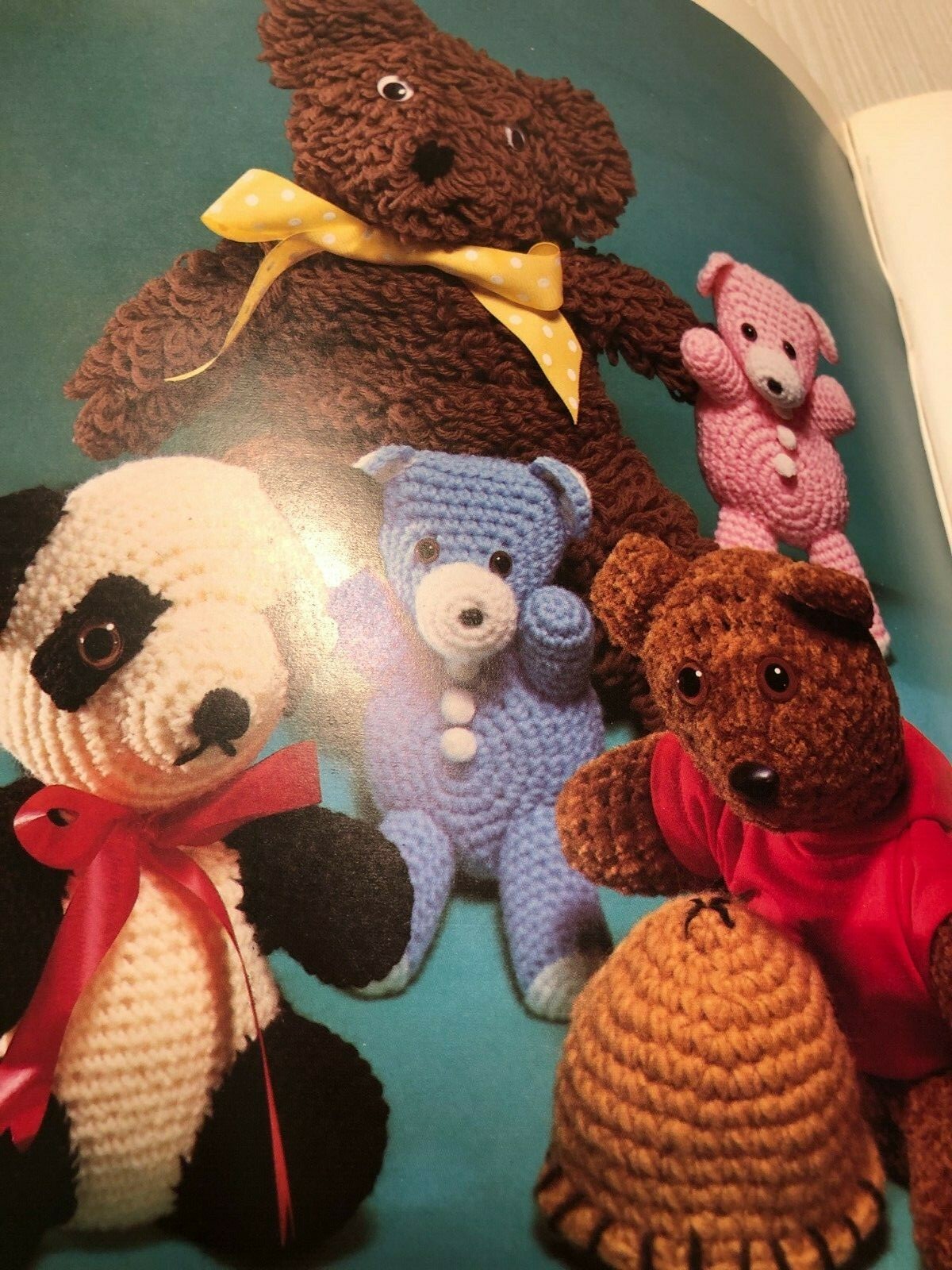 Dover Knitting, Crochet, Tatting, Lace Ser.: Crocheting Teddy Bears : 16 Designs