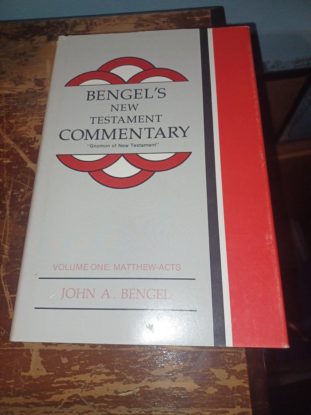 John Albert Bengel’s Gnomon of the New Testament Volume 1 HC Hardcover Wow