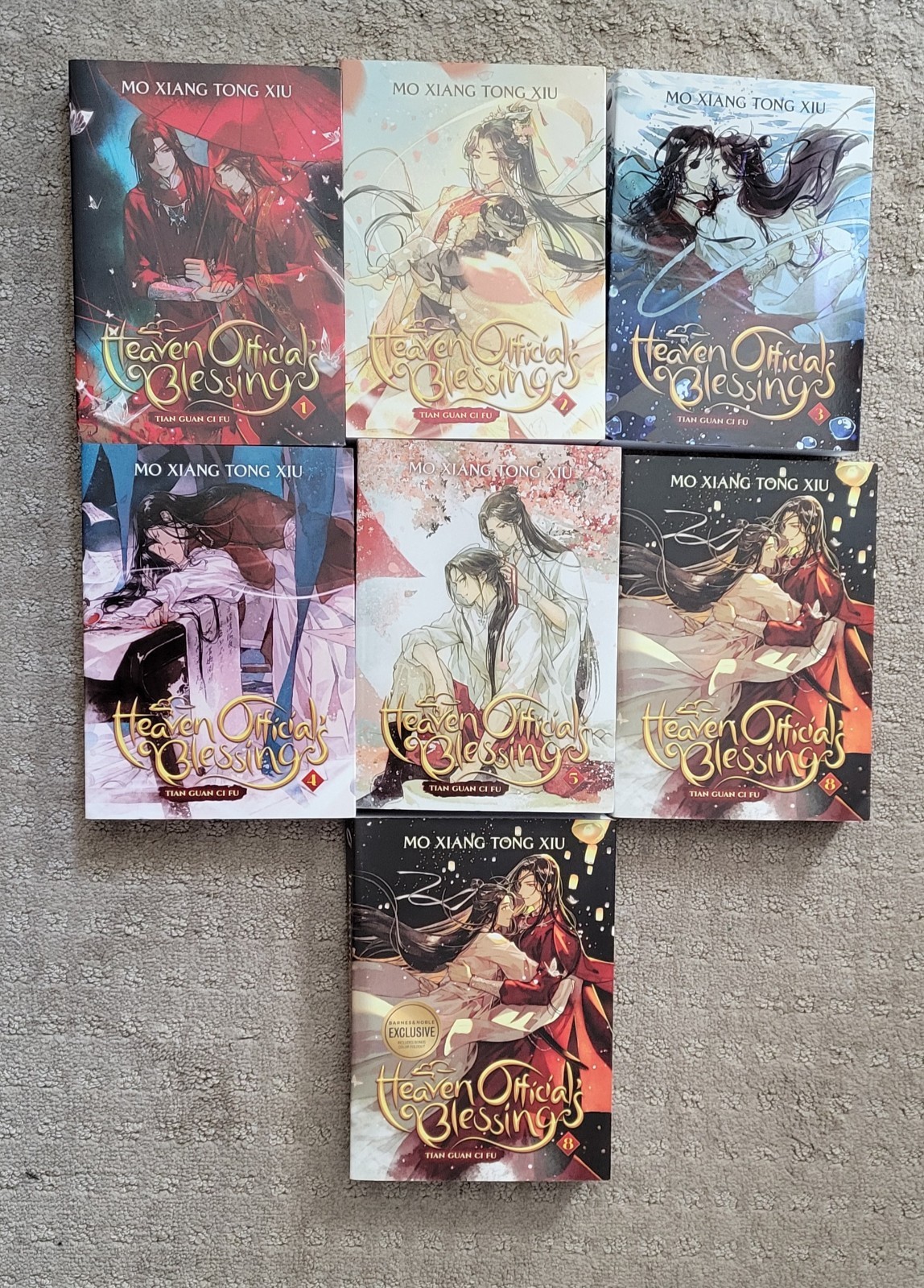 MXTX Mixed Danmei Novel Lot. 20 novels Including Barnes & Noble Exclusives.