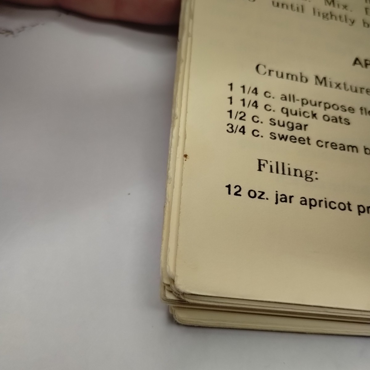 Vtg Cherished Recipes Cookbook Westminster Presbyterian Church PA Recipes