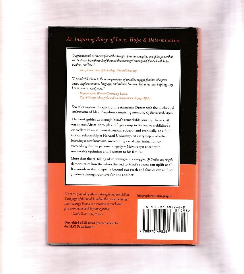 OF BEETLES & ANGELS~MAWI ASGEDOM-REFUGEE BOYS JOURNEY-AFRICA TO HARVARD-MEMOIR