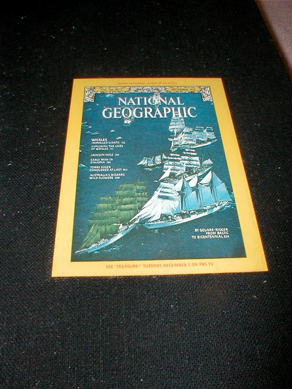 National Geographic Magazine Index 1947-1976 Vintage Hardcover with Dust Jacket