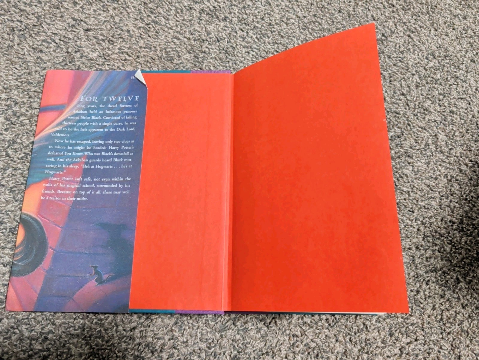 Harry Potter and the Prisoner of Azkaban First Print First Edition HCDJ 1999