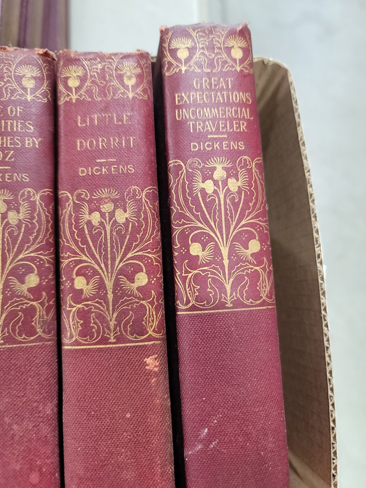 The Works of Charles Dickens 14/15 Volumes, 1902-1906, Club Edition Illustrated