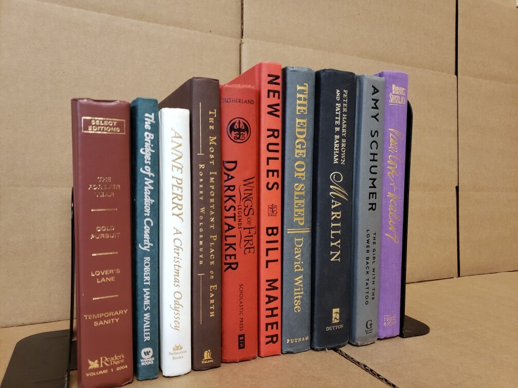 Lot of 10 Hardcover Modern-Chic-Shelf Decor Books Staging Prop Decor RANDOM MIX