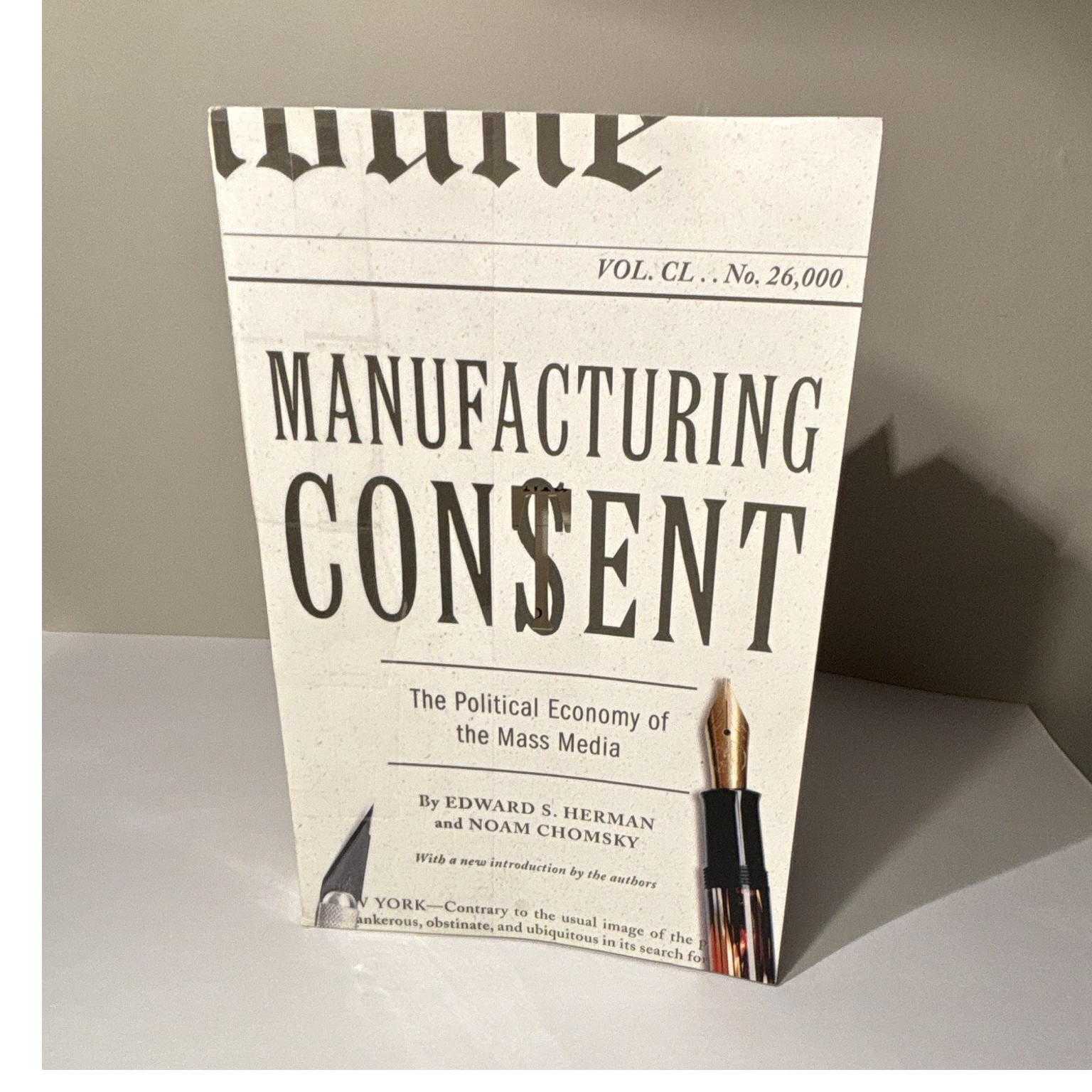Herman & Chomsky Manufacturing Consent Paperback